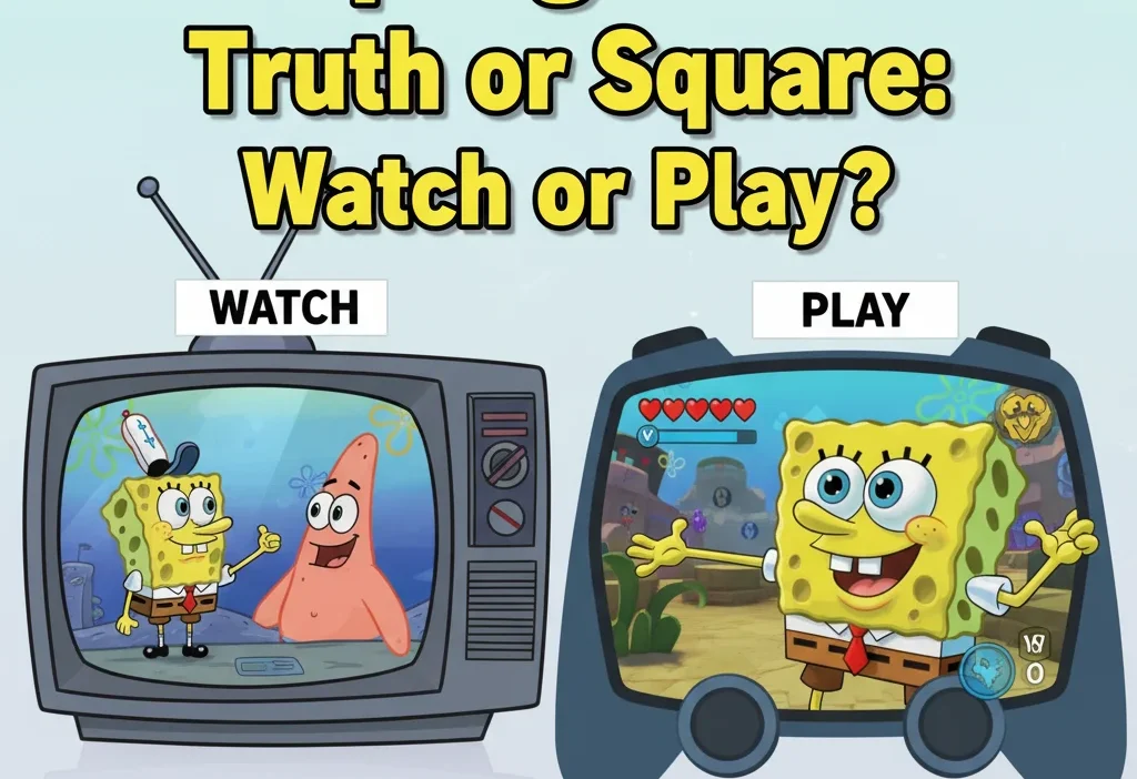 SpongeBob Truth or Square