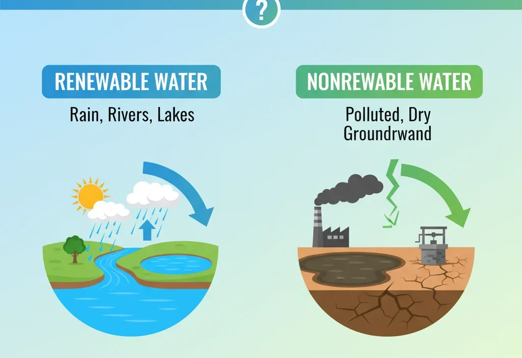 Is Water Renewable or Nonrenewable