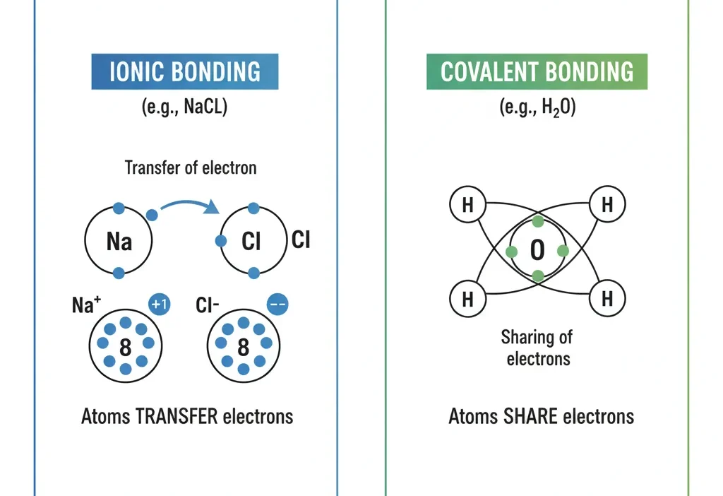 NaCl Ionic or Covalent: