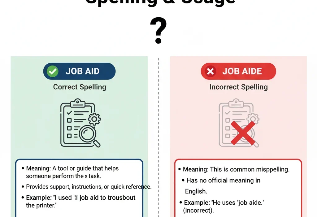 Job Aid or Job Aide