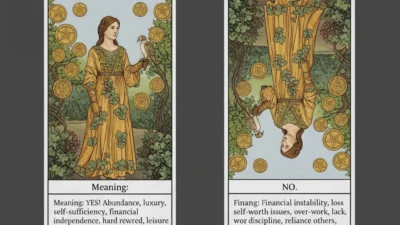 Nine of Pentacles Yes or No