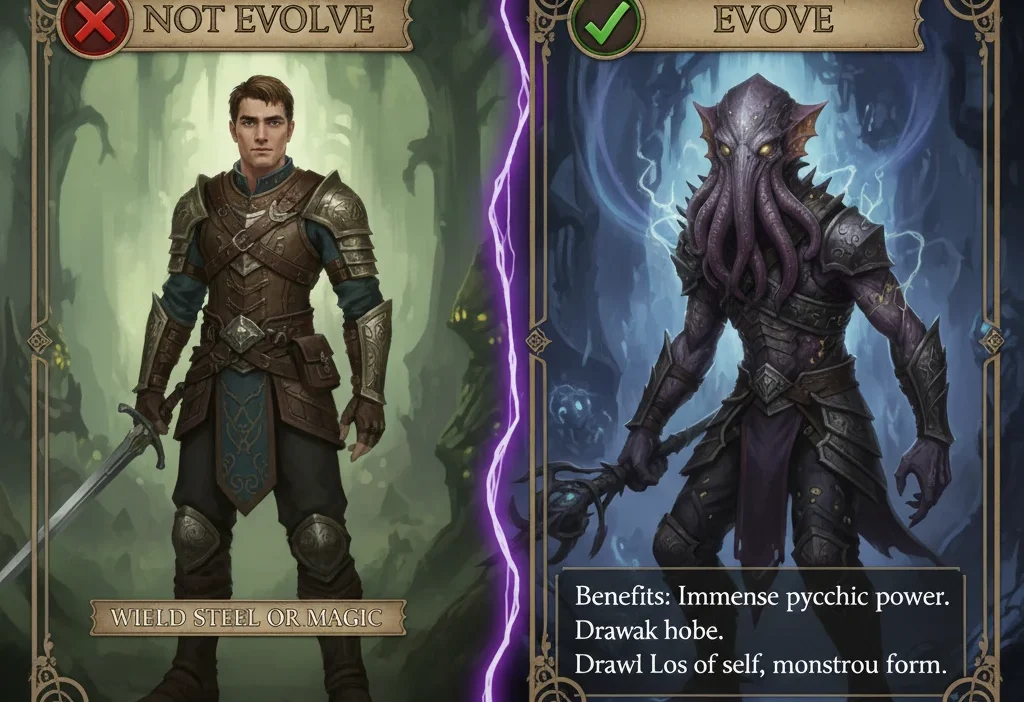 BG3 Evolve or Not: