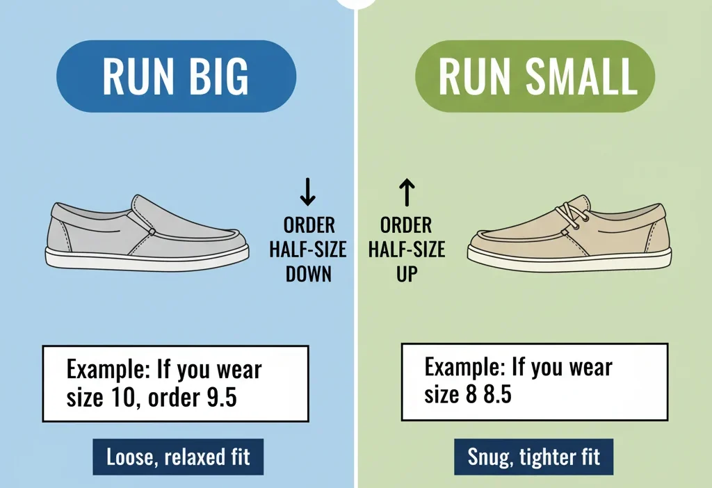 Do Hey Dudes Run Big or Small