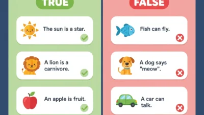 True or False Questions for Kids