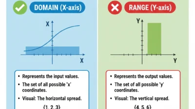 is the domain x or y
