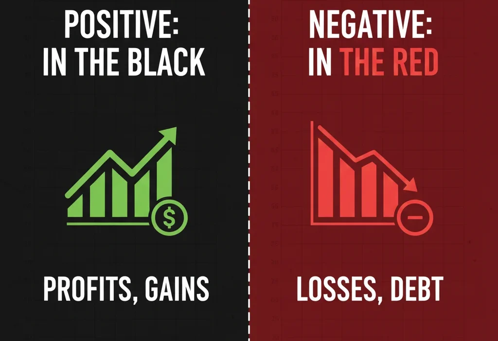 Is Positive Red or Black