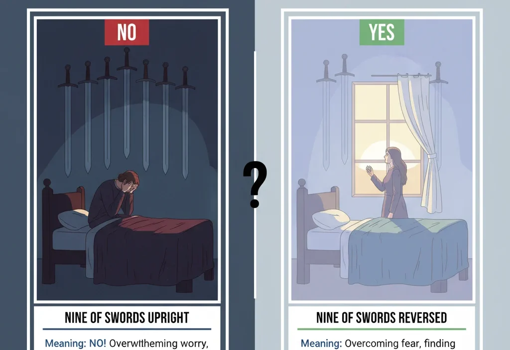 Nine of Swords Yes or No