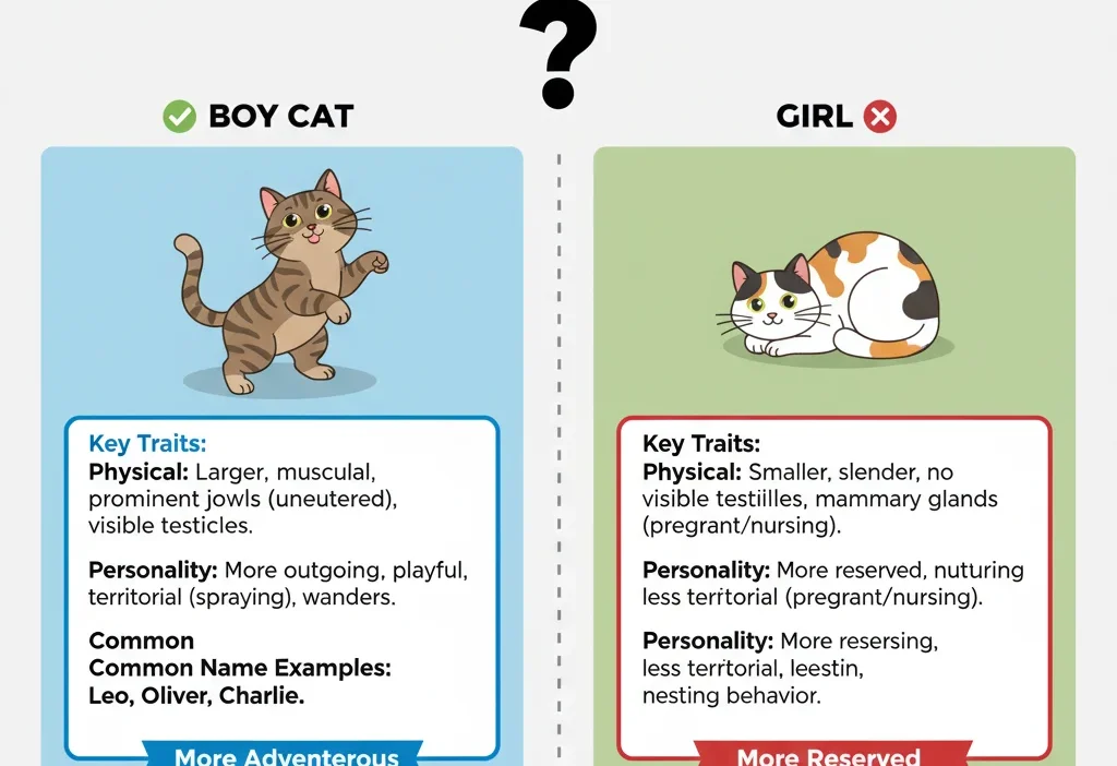 Boy or Girl Cat:
