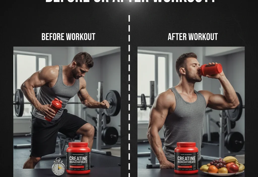Do I Take Creatine Before or After Workout