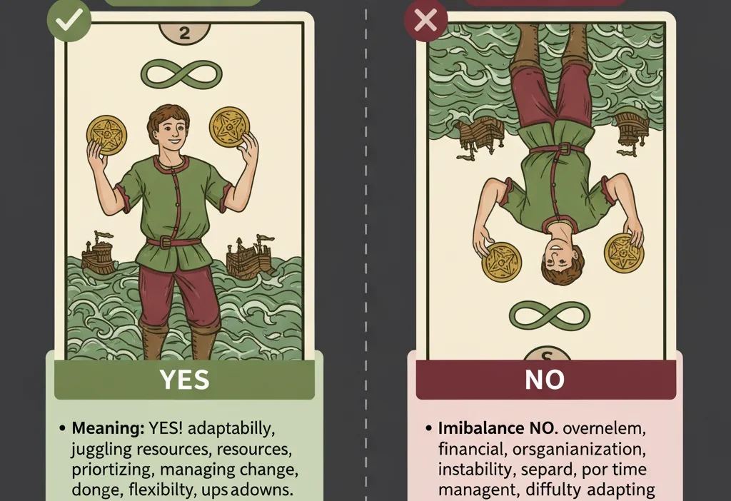 2 of Pentacles Yes or No