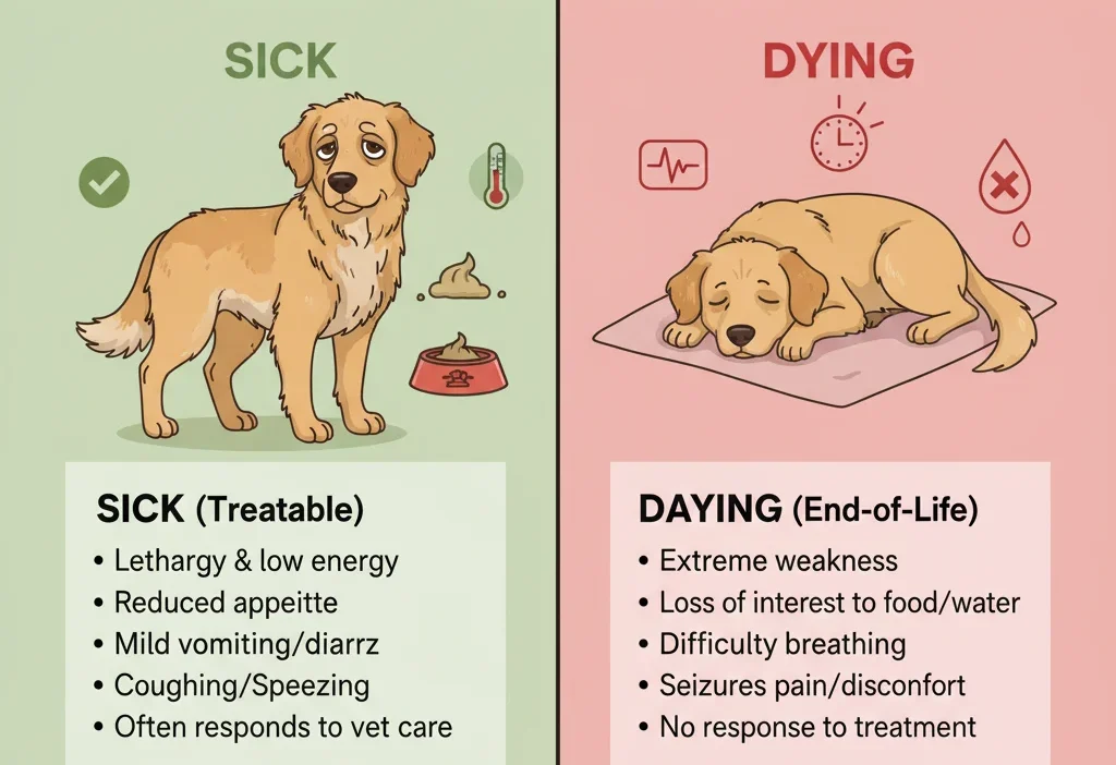 How Do I Know If My Dog Is Dying or Just Sick