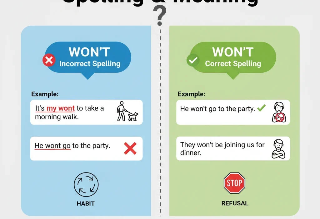 Wont or Won’t