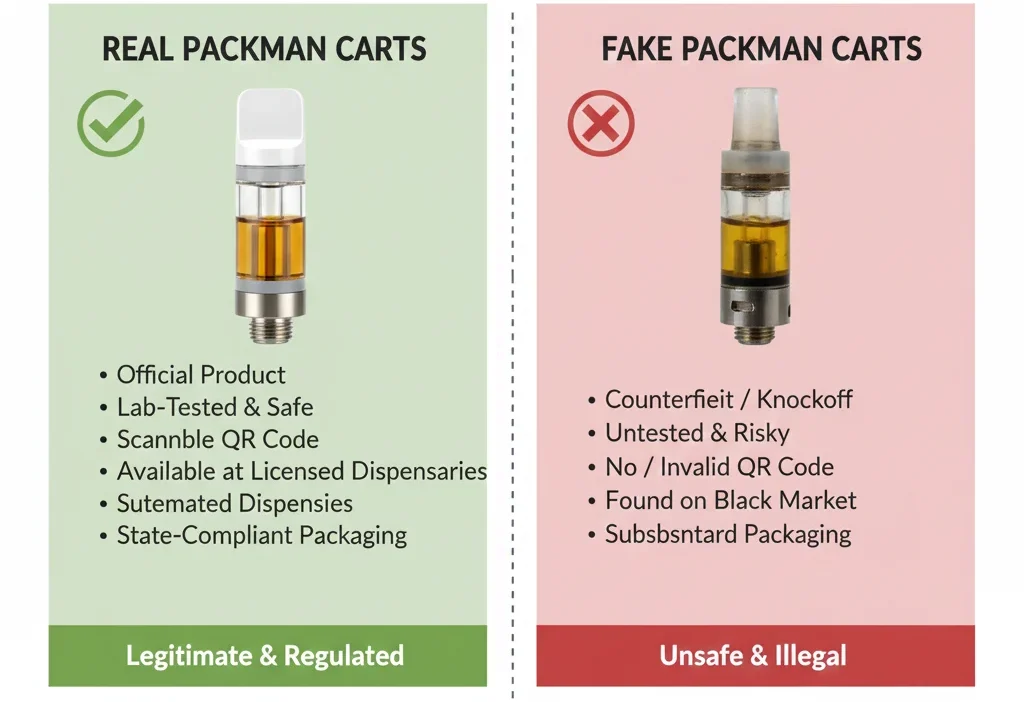 Packman Carts Real or Fake
