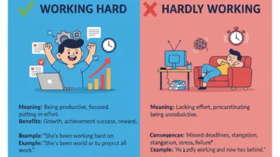 Working Hard or Hardly Working