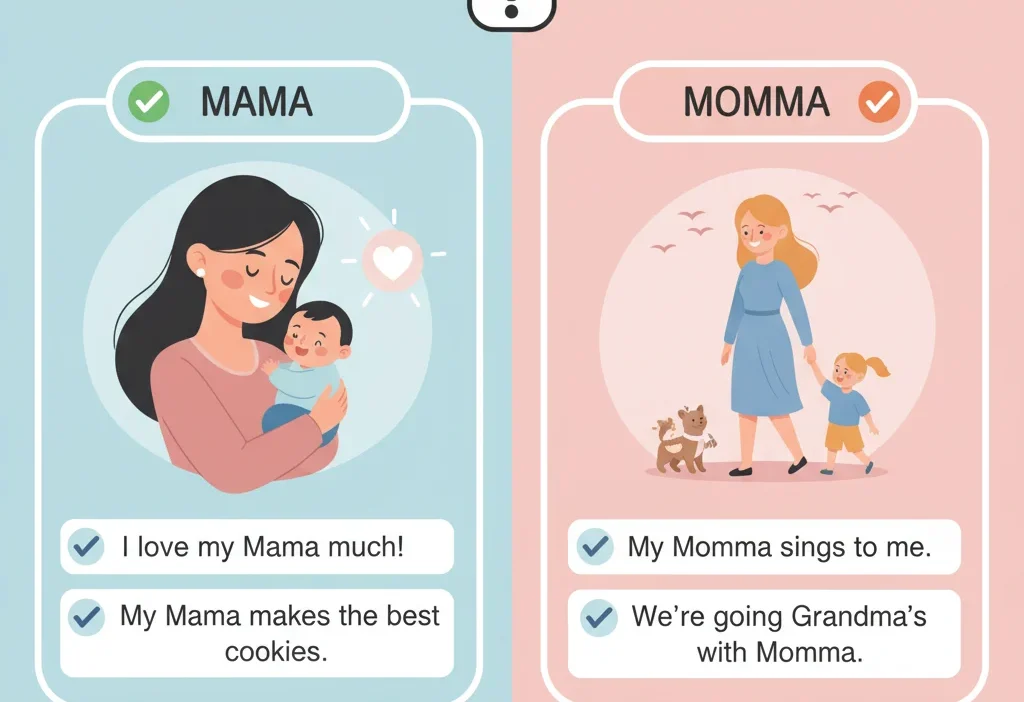 Mama or Momma: