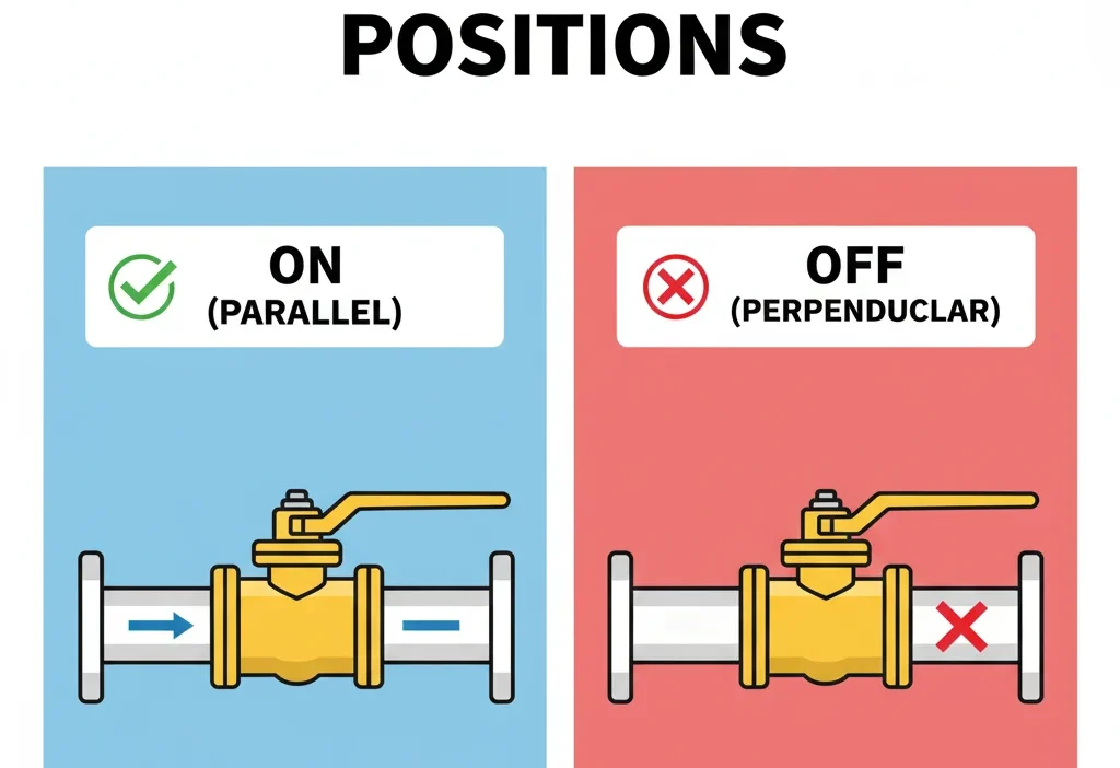 Gas Valve On or Off