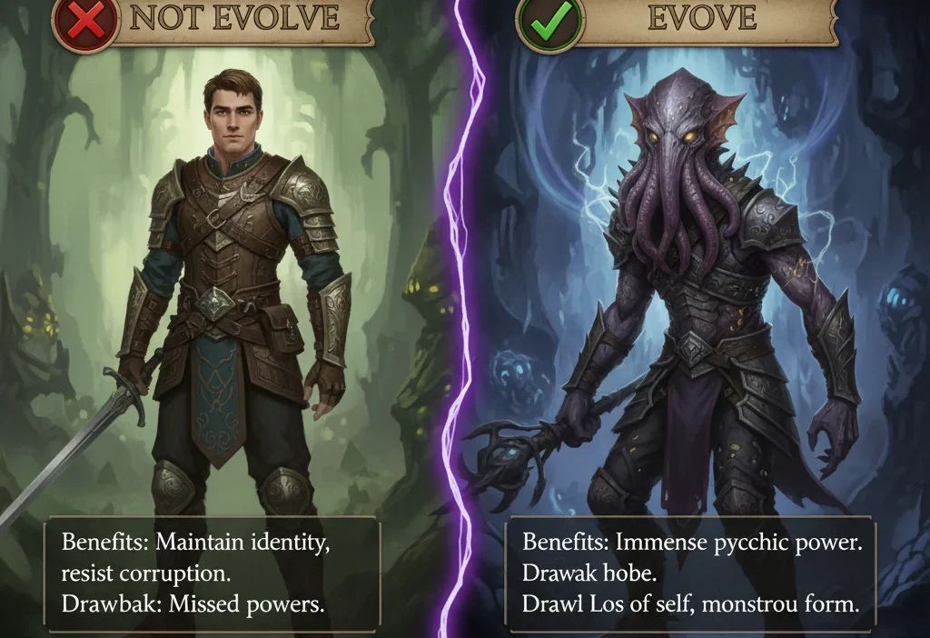 BG3 Evolve or Not