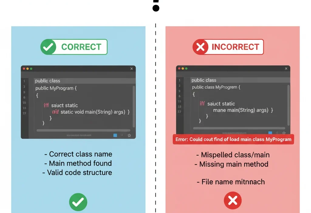 Could Not Find or Load Main Class
