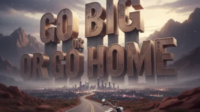 Go Big or Go Home Meaning