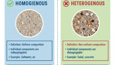 is sand homogeneous or heterogeneous
