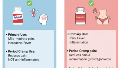 Is Tylenol or Ibuprofen Better for Period Cramps
