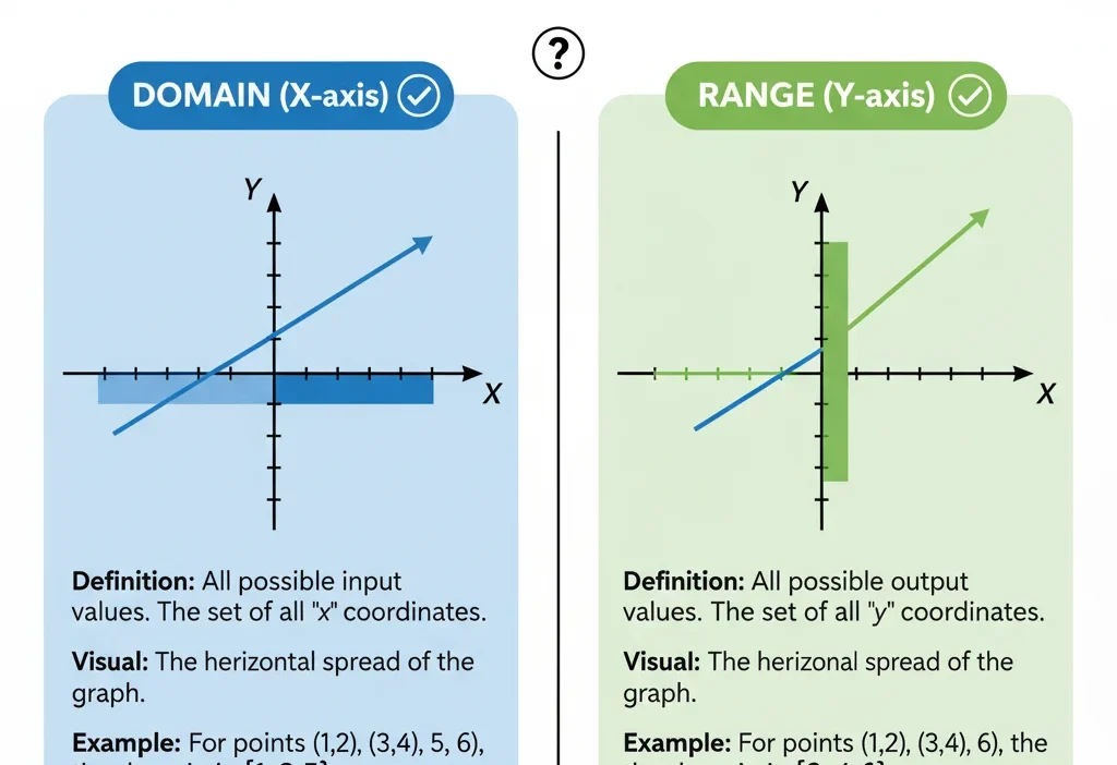What Is Range in Math: X or Y?