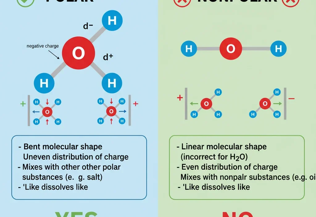 Is H2O Polar or Nonpolar