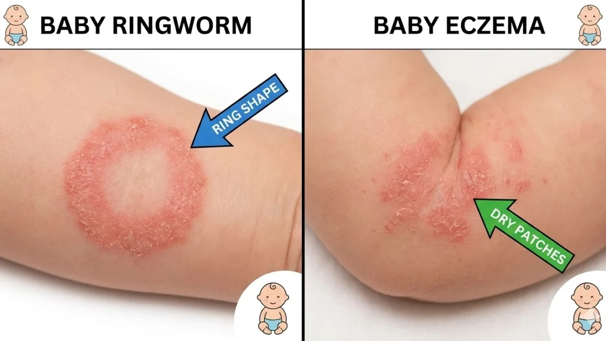 Baby Ringworm or Eczema