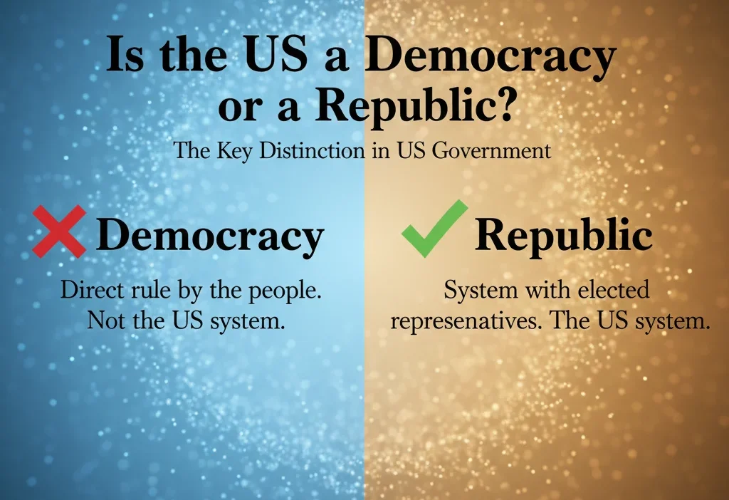 is the us a democracy or a republic
