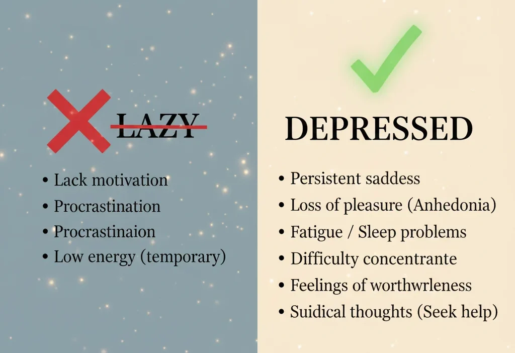 Am I Depressed or Lazy