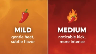 whats hotter mild or medium