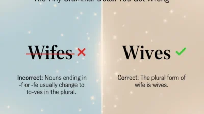 Wifes or Wives
