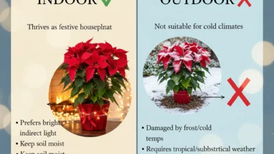Poinsettia Plant Indoor or Outdoor