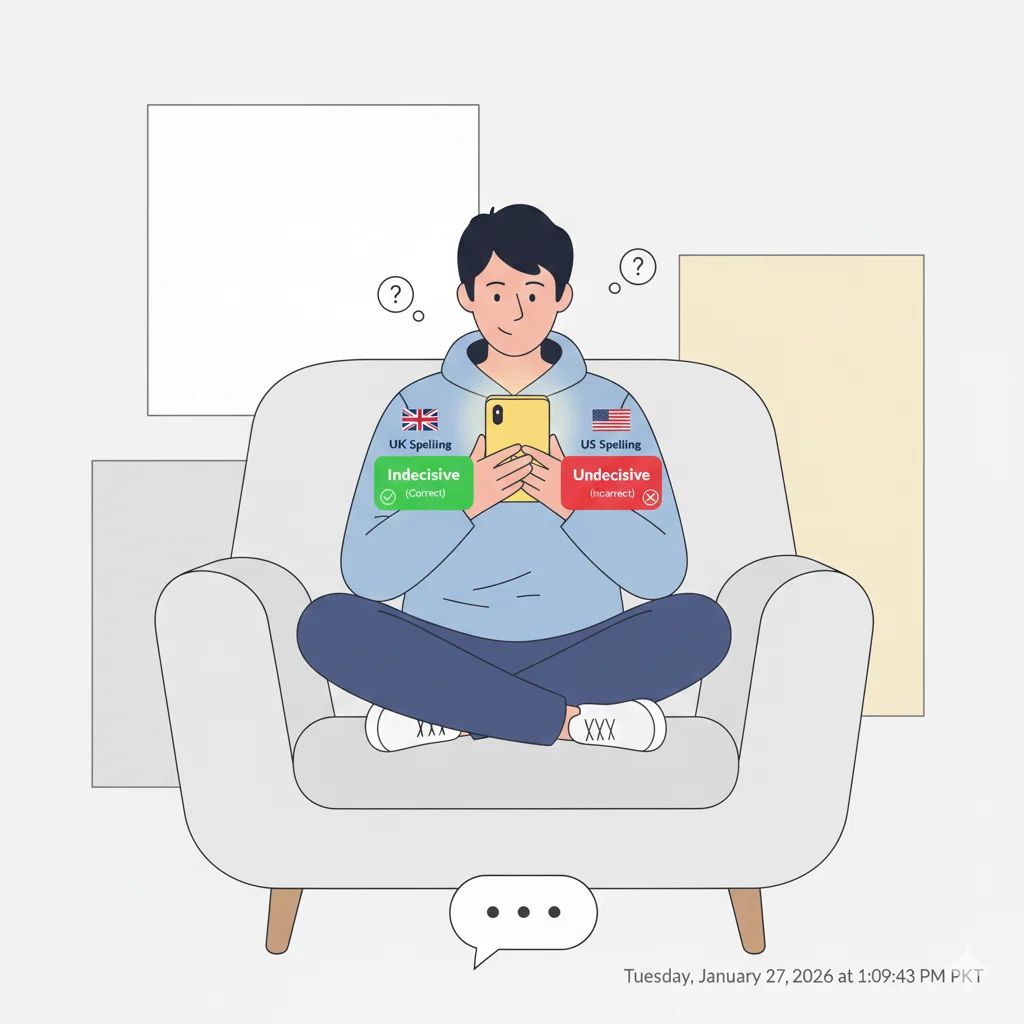 Undecisive or Indecisive