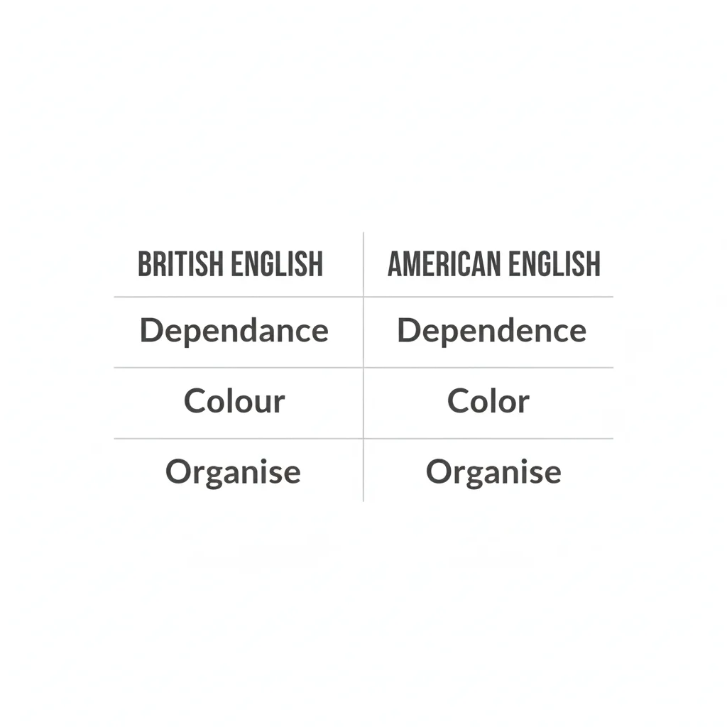 Dependance or Dependence
